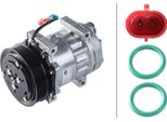 Compressore Climatizzatore 24 V Ø 130 Hella Thermo-Expertise Adatto, Tra L'altro, Per Daf Cf