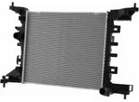 Radiatore Raffreddamento Motore Alette Di Raffreddamento Saldate 470 - 408 Mm Hella Per Opel Meriva E Altri