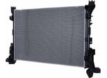 Radiatore Alette Di Raffreddamento Motore Saldate 748 - 470 Mm Hella Per Renault Trafic E Altri