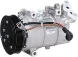 Compressore Aria Condizionata 12 V Ø 125 Hella Adatto Ad Es. Per Renault Clio