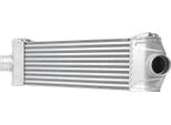 Intercooler Con Alette Saldate In Alluminio 398 Mm - 143 Mm Hella Per Ford Transit E Altri Modelli