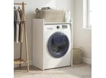 Vidaxl Mobile Lavatrice Bianco 67,5 X 48 X 97 Cm Materiale Ligneo