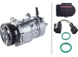 Compressore Climatizzatore 12 V Ø 119 Hella Adatto, Tra L'altro, Per Vw Transporter