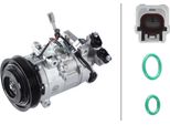 Compressore Climatizzatore 12 V Ø 125 Hella Adatto, Tra L'altro, Per Renault Megane