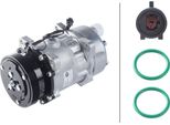 Compressore Climatizzatore 12 V Ø 117 Hella Adatto, Tra L'altro, Per Fiat Ducato