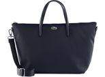 Lacoste Borsa Shopper Borsa A Tracolla L.12.12 Concept Tote Bag Penombre Blu Scuro