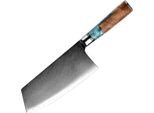 Coltello Da Cucina Damasco SH-39330 - Cleaver/Blu KP39330