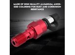 M10X1,0 Mm Vite Di Spurgo Della Pinza Freno Principale Della Motocicletta Nipplo Bullone Banjo Cappuccio Antipolvere Rosso