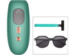 Inf Dispositivo Di Depilazione Ipl - Spina Ue, Indolore Per Viso, Corpo E Bikini Verde