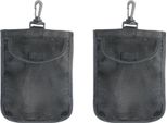Inf 2 Pezzi Sacchetto A Rete Per Palline Da Golf - Custodia In Nylon Con Gancio