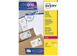 Avery L7167-100 Etichetta Autoadesiva Rettangolo Permanente Bianco 100 Pz