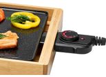Griglia Teppanyaki Proficook PC-TYG 1143 Con Telaio In Bambù Ecologico Telaio In Bambù