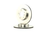 2X Febi Bilstein 01718 Disco Freno Asse Anteriore