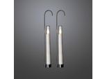 Candele Led Set Di 2 Portacandele Fiamma 3D Telecomando Bianco Caldo Funzionamento A Batteria IP44
