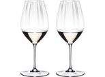 Riedel Performance P1 Riesling, 2Er Set, Rotweinglas, WeißWeinglas, Weinglas, Hochwertiges Glas, 623 Ml, 6884/15