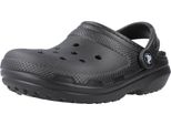 Sandali Del Marchio Crocs Del Modello Classic Lined Clog Nero