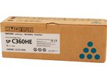 Ricoh Sp C360HE - Cyan - Original - Tonerpatrone - FüR Ricoh Sp C360Dnw (408185)
