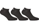Fila - Calzini Invisibili 3-Pack - Calzini Da Ginnastica - 39-41 - Nero