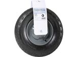 Ruota Pneumatica Con Cerchio E Asse In Metallo 400 X 100 Mm