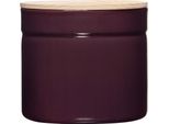 Contenitore Riess Con Coperchio In Legno Di Frassino Ø13Cm 1,26L Smalto Augergine