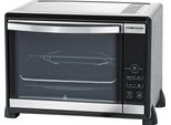 Rommelsbacher Minibackofen,Umluft,Ober-Unerhitze,1580W,30L,Drehspieß,Si-Sw Bge 1580/E