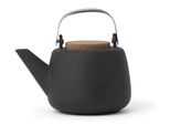 Teiera In Porcellana Nicola, 1,2 L, Finitura Antracite