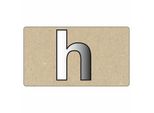 Specchio Ornamenti Lettera Minuscola H