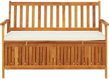 Vidaxl Panca Da Giardino In Legno Massiccio Di Acacia 120 X 63 X 84 Cm