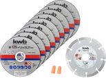 Kwb 712032 Set Di Dischi Da Taglio 125 Mm 10 Pz