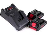 Bosch Starter Set 18V Con 2X Batterie Procore 4.0Ah + Caricabatterie Gal 18V-40 ( 1600A01BA3 )