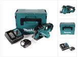 Makita Dcs 552 RT1J 18 V Sega Circolare A Batteria Per Metalli 136 Mm In Makpac + 1X Batteria Da 5,0 Ah E Caricabatteria + Lama E Occhiali Di Protezione