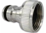 Connettore Per Rubinetto Puteus, 3/4", Ottone, Cromato"