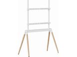 Gembird Gembird TVS-86F-01-W Supporto/Supporto Per Tv 2,18 M (86") Bianco, Legno"