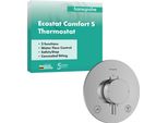 Hansgrohe Termostato Up Ecostat Comfort S Set Prefabbricato 2 Consumatori Cromo