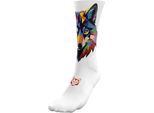 Otso Be A Wolf Calzini Bianco Eu 40-43 Uomo,Donna Bianco Eu 40-43