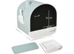 Lettiera Per Gatti Con Coperchio, Filtro Antiodore Incorporato, Facile Da Pulire, Verde
