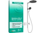 Hansgrohe Pipe Doccia Raindance Alive S 300 2Jet Con Termostatico Chrom