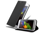 Cadorabo Custodia Per Cellulare Per Sony Xperia Xz Premium Custodia Protettiva In Nero Cover Etui Book Case Booklet