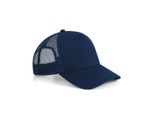 Berretto Trucker Beechfield Microknit Con Snapback PC3607 (Taglia Unica) (Blu Navy)