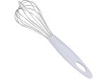Sbattitore Metaltex 25 Cm Acciaio Inox/Plastica/Bianco