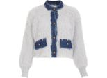 Cardigan Alary Da Donna - Denim Azzurro, M