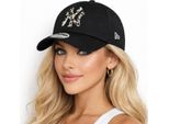 Cappellino New Era Women Mlb 9FORTY Animal Infill New York Yankees Nero