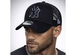 Cappellino Trucker New Era 9FORTY E-Frame New York Yankees Mlb Outline Blu Navy