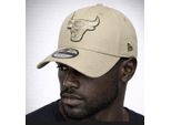 Cappellino New Era Nba 9FORTY Team Outline Chicago Bulls Beige Chiaro