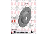 2X Zimmermann 150.3430.52 Disco Freno Asse Posteriore