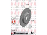 2X Disco Freno Zimmermann 150.3461.52 Per Bmw 5 Berlina (E60) 5 Touring (E61)