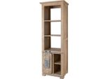 MASSIVMOEBEL24 | Railway #304 Scaffale In Legno Di Mango - Laccato / Whitewash 60X45X180