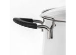 Pentola In Acciaio Con Coperchio In Vetro Dalie 18 Cm, 2,6 L