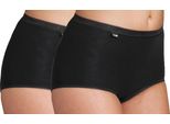 Sloggi Basic+ Maxi Slip A Vita Da Donna Confezione Da 2 Pezzi