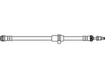 Metzger 4119084 Tubo Freno Anteriore Sinistro Anteriore Destro Per Mini Hatchback (F56) Hatchback (F55) Cabrio (F57) Countryman (F60)